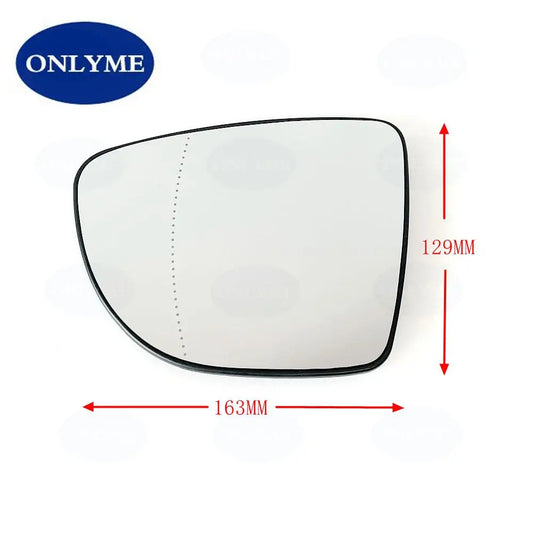 *Verre Miroir Rétroviseur Chauffant Grand Angle Extérieur pour Renault Clio IV (2012-2019), Captur (2013-2020), Zoe (2012-2020), Nissan Micra Mk5 (2017-2023) - OEM 963658306R