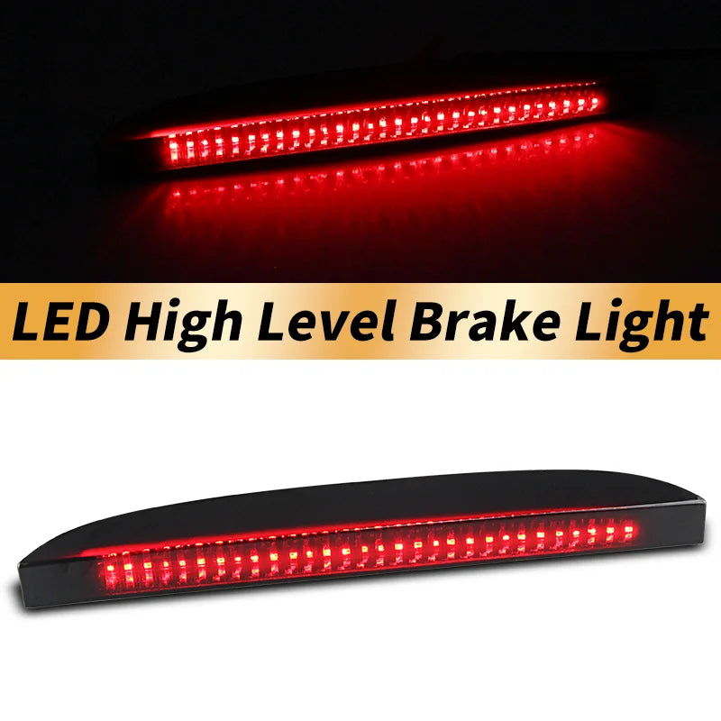 *Feu stop LED - Troisième - Pour Renault Clio II (1998-2005) et Clio III Hayon (2005-2012) - Rouge vif/Rouge fumée - 12V- OEM 7700410753