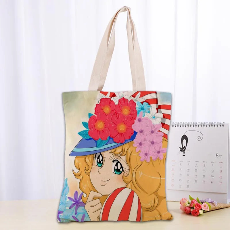 *Sac Fourre-Tout Vintage Manga Candy dessin animé année 80, sacs à bandoulière, Vintage...