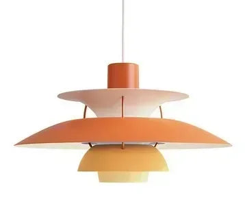 Lustre Parapluie 40cm  Design Danois Dégradé orange