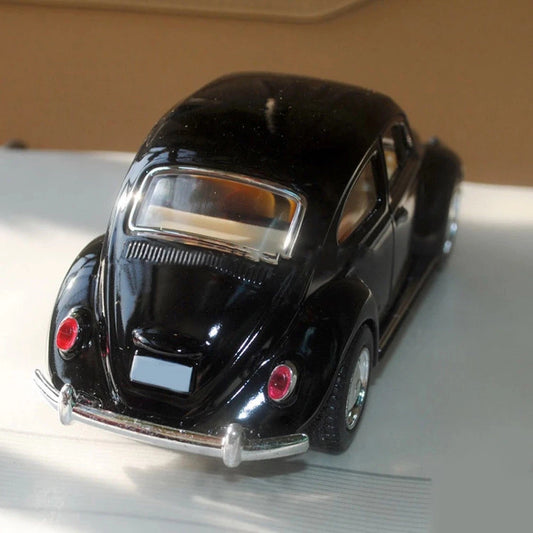 Véhicule coccinelle Volkswagen, rétro-vintage en métal moulé, véhicule miniature de collection