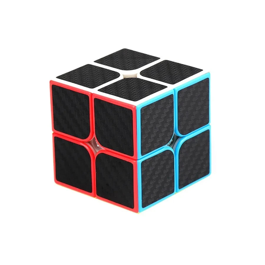 Rubis cube magique en Fibres de carbone  2x2x2/ 3x3x3 /4x4x4 pyramide, biais, mégaminx..