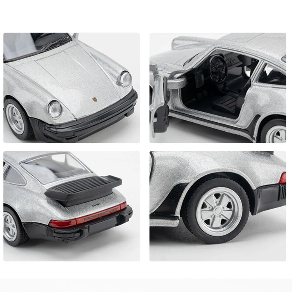 Véhicule Porsche 911 de 1978  (échelle 1/36) de collection en métal moulé avec décoration........