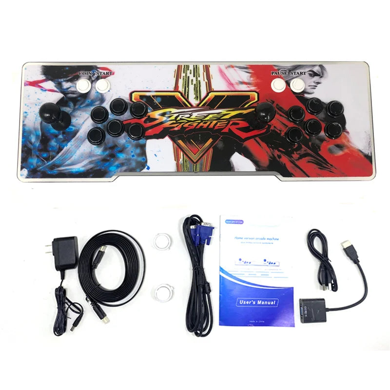 Console de jeu rétro, 7000 jeux vidéo d'arcade intégrés, double Joystick, Pour jouer à 2 ou seul