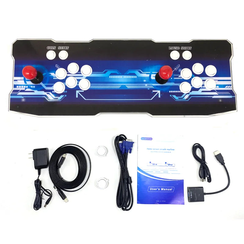Console de jeu rétro, 7000 jeux vidéo d'arcade intégrés, double Joystick, Pour jouer à 2 ou seul