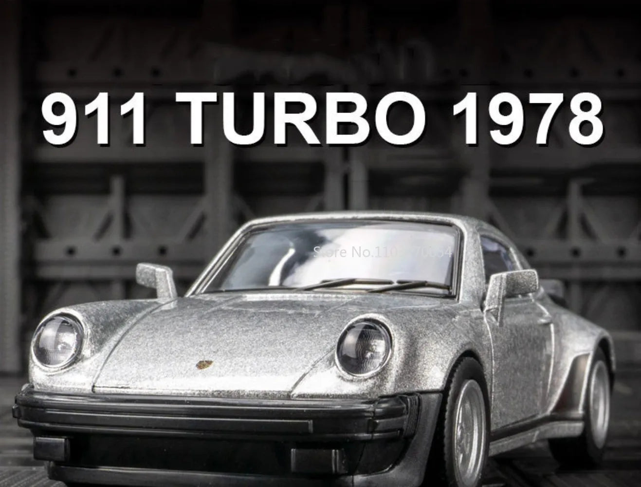 Véhicule Porsche 911 de 1978  (échelle 1/36) de collection en métal moulé avec décoration........