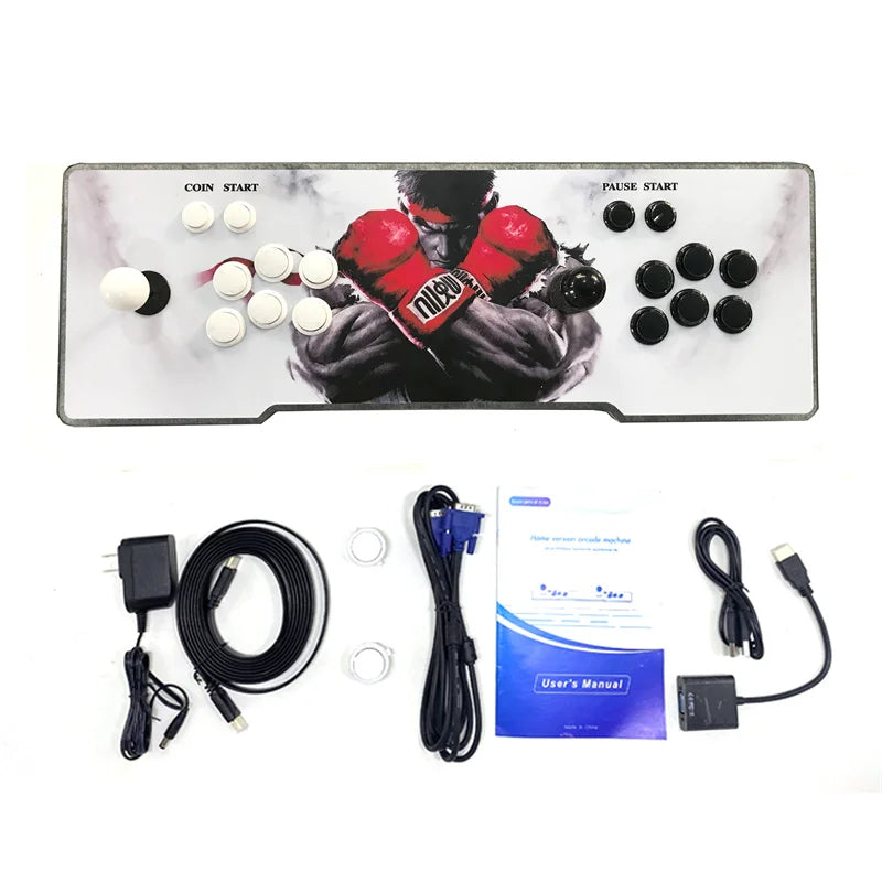 Console de jeu rétro, 7000 jeux vidéo d'arcade intégrés, double Joystick, Pour jouer à 2 ou seul