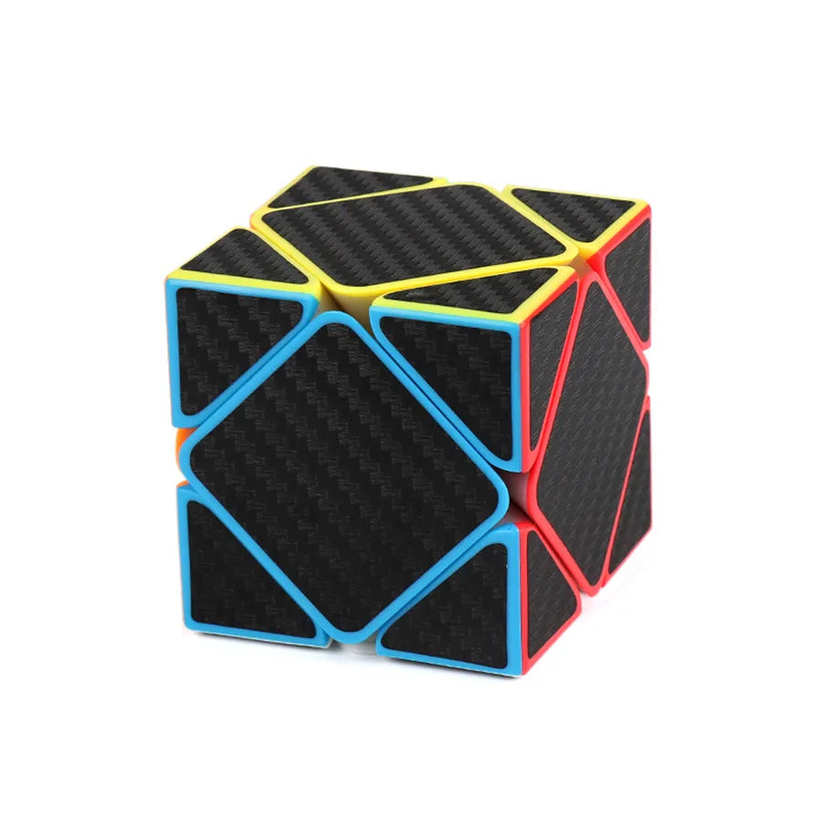 Rubis cube magique en Fibres de carbone  2x2x2/ 3x3x3 /4x4x4 pyramide, biais, mégaminx..