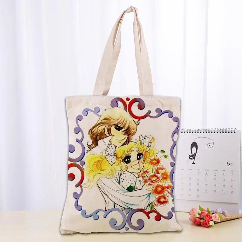 *Sac Fourre-Tout Vintage Manga Candy dessin animé année 80, sacs à bandoulière, Vintage...
