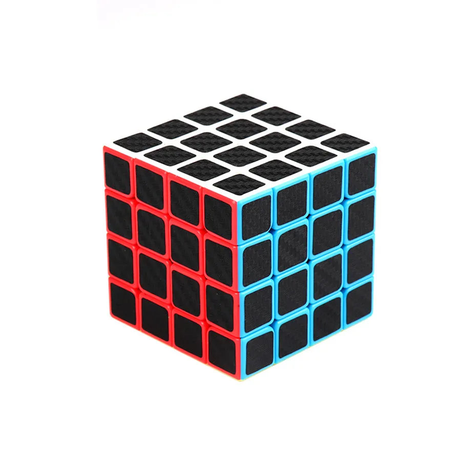 Rubis cube magique en Fibres de carbone  2x2x2/ 3x3x3 /4x4x4 pyramide, biais, mégaminx..