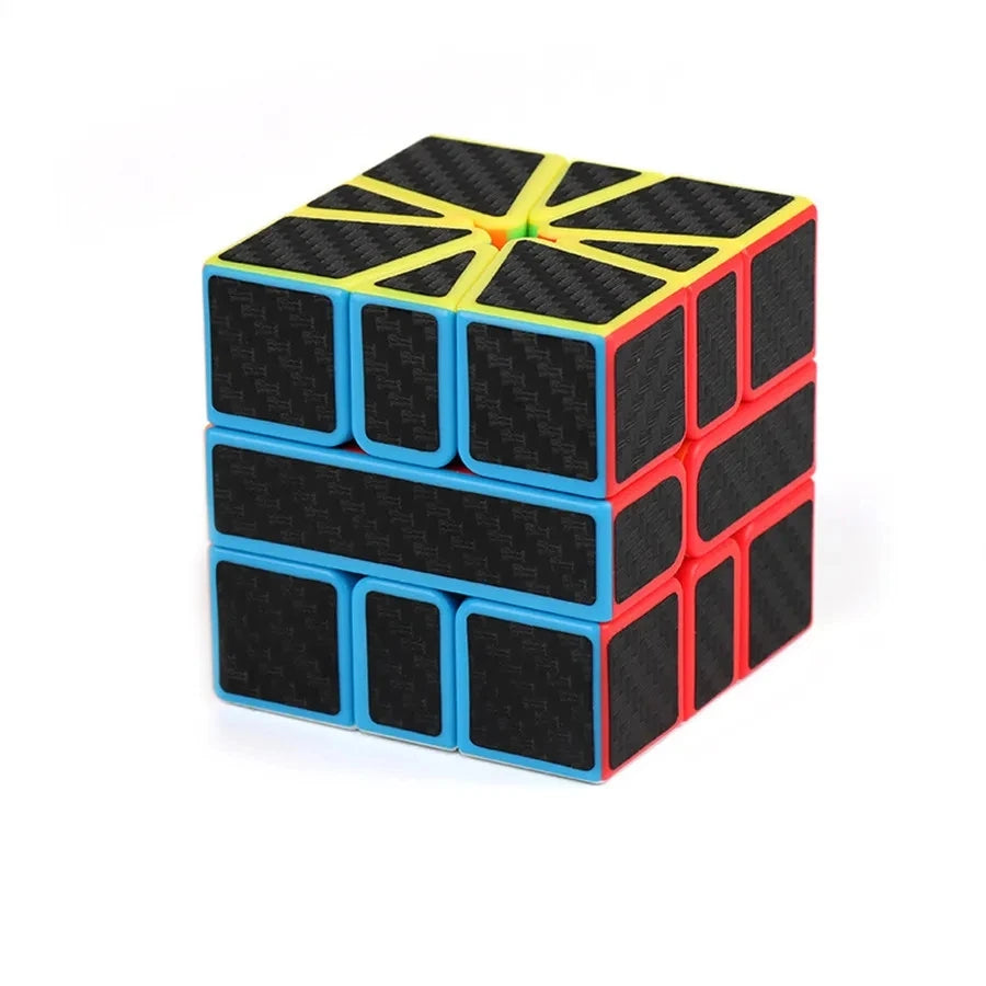 Rubis cube magique en Fibres de carbone  2x2x2/ 3x3x3 /4x4x4 pyramide, biais, mégaminx..