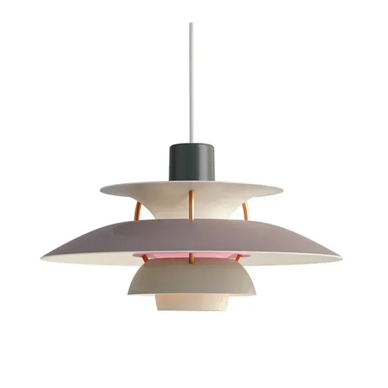 Lustre Parapluie 40cm  Design Danois Dégradé gris