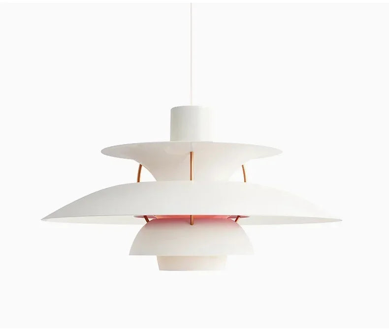 Lustre Parapluie 40cm  Design Danois Modèle blanc