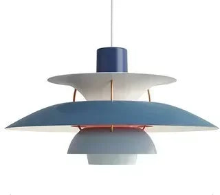 Lustre Parapluie 40cm  Design Danois Dégradé bleu