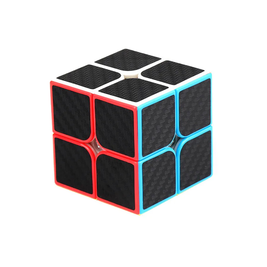 Rubis cube magique en Fibres de carbone  2x2x2/ 3x3x3 /4x4x4 pyramide, biais, mégaminx..