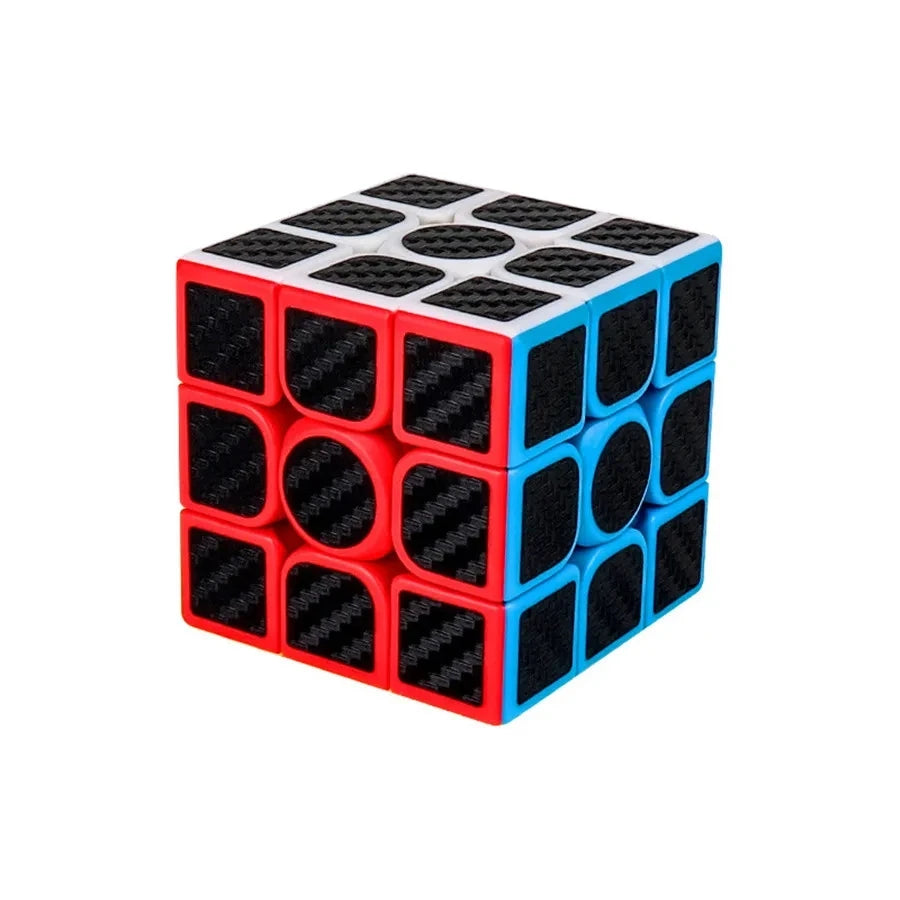 Rubis cube magique en Fibres de carbone  2x2x2/ 3x3x3 /4x4x4 pyramide, biais, mégaminx..