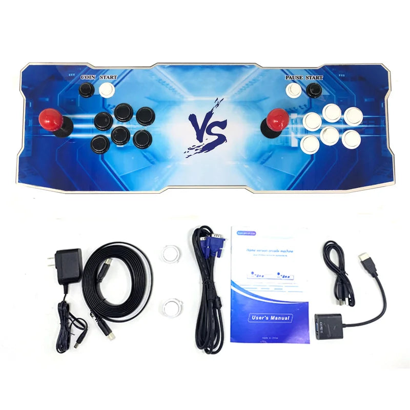 Console de jeu rétro, 7000 jeux vidéo d'arcade intégrés, double Joystick, Pour jouer à 2 ou seul
